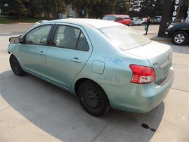 2007 TOYOTA YARIS 4DOOR SEDAN GREEN 1.5 AT Z20174